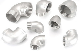 316L PTの糸の銀製色に合う1/8インチのステンレス鋼の管のティー