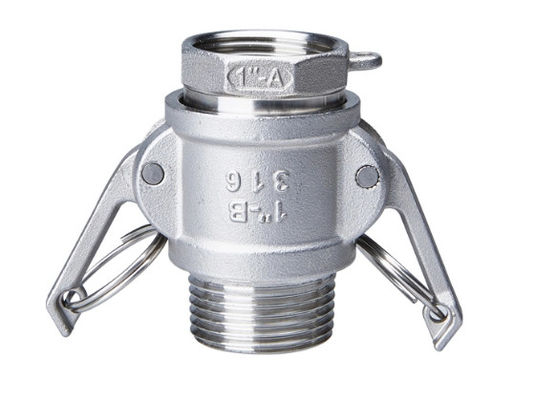 カムおよび溝の減力剤を投げるステンレス鋼のCamlockのカップリングを締めている自己