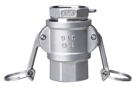 カムおよび溝の減力剤を投げるステンレス鋼のCamlockのカップリングを締めている自己