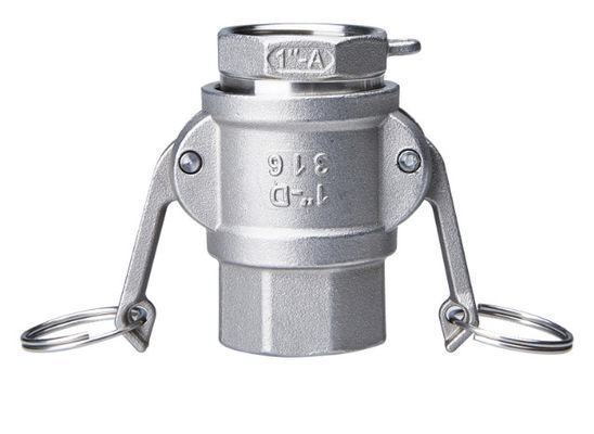 カムおよび溝の減力剤を投げるステンレス鋼のCamlockのカップリングを締めている自己