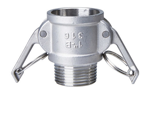 カムおよび溝の減力剤を投げるステンレス鋼のCamlockのカップリングを締めている自己